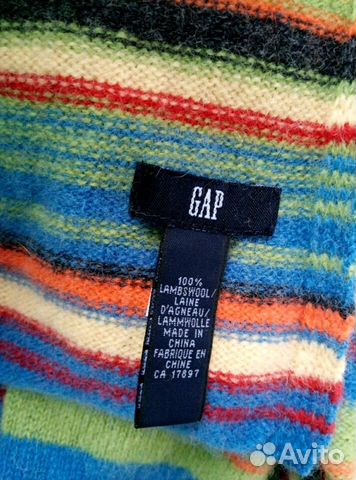 Шарф Gap, 100 шерсть ягненка Шарф Gap, 100 шерсть ягненка