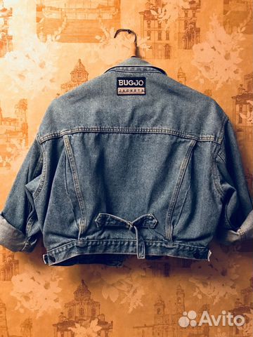 Куртка джинсовая укорочённая