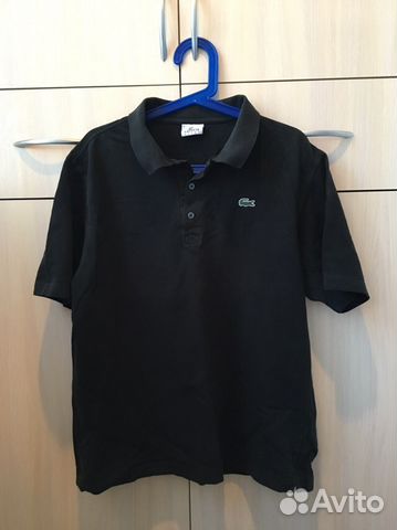 Рубашка поло Lacoste Sport черная Рубашка поло Lacoste Sport черная