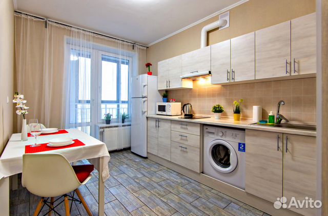 

1-к. квартира, 45 м², 2 кровати