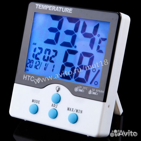 Термометр-гигрометр нтс-6