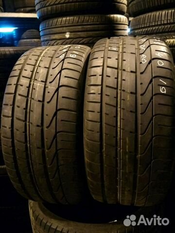 275 40 19 2шт б/у Pirelli PZero