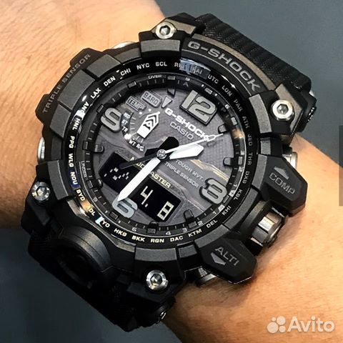 Новые часы мужские casio GWG-1000-1A1 Новые часы мужские casio GWG-1000-1A1