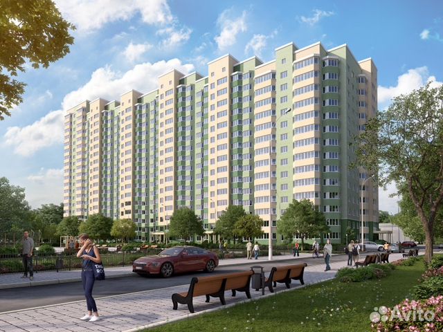 2-к квартира, 64 м², 6/19 эт.