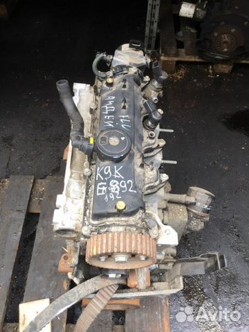 Двигатель K9K E 892 Рено Меган 3 Сценик 3 Дастер