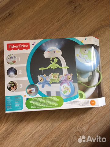 Мобиль Fisher price мечты о бабочках»