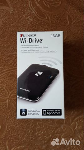 Kingston Wi-Drive 16Gb беспроводная флешка