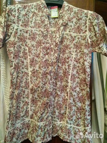 Блузки. 100 cotton.42-46размер