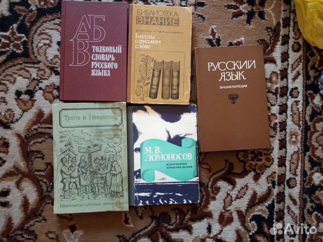 Книги по русскому и литературе