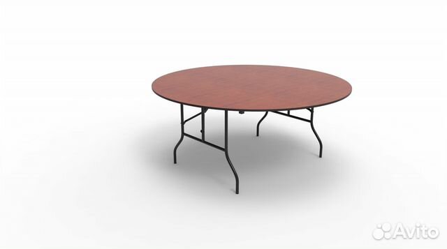 Стол складной круглый банкетный