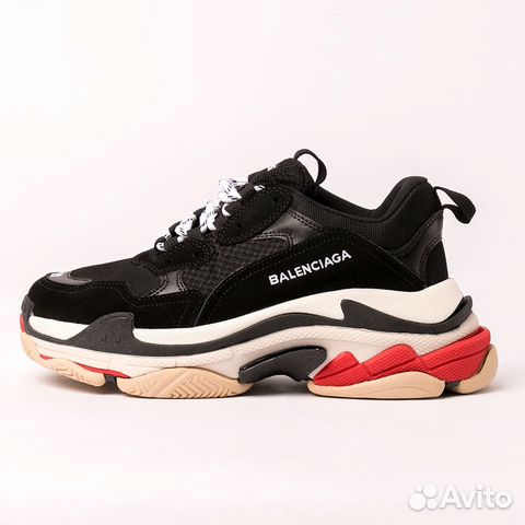 Кроссовки Balenciaga Triple S, черный, размер 41