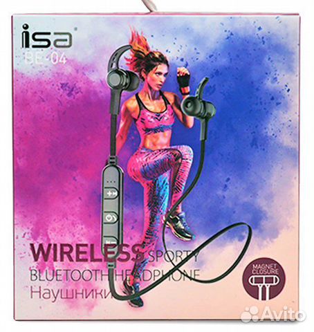 Новые Bluetooth наушники ISA BE-04