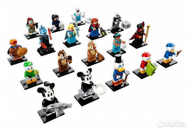 Lego minifigures минифигурки 71024 Disney 2 сэт