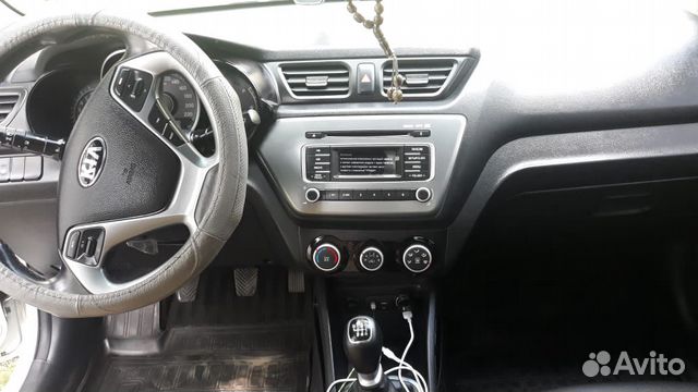 KIA Rio 1.4 МТ, 2016, 128 000 км