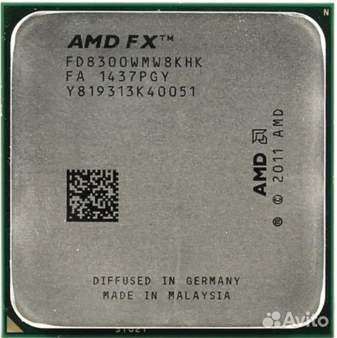 Процессор 8-ядерный AMD FX 8300