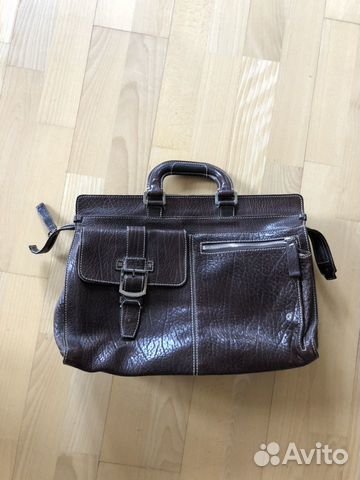 Мужской портфель сумка Труссарди Trussardi. Оригин