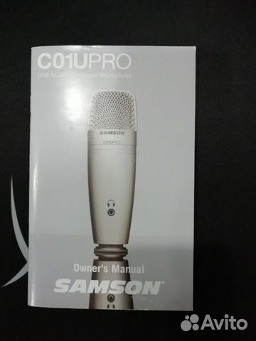 Студийный микрофон Samson C01U PRO