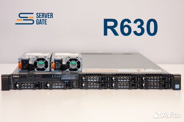Сервер Dell R630 8SFF 2x E5-2683v3 384 GB
