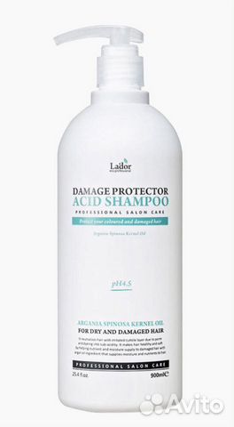 Шампунь Lador Damage Protector Бесщелочной 900мл Шампунь Lador Damage Protector Бесщелочной 900мл