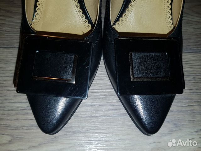 Новые кожаные туфли. 37 р