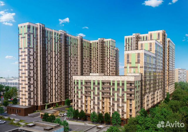 3-к квартира, 74.2 м², 8/22 эт.