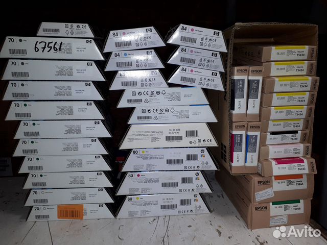Струйные картриджи Epson и HP Струйные картриджи Epson и HP