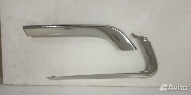 Накладка переднего бампера хром LADA Vesta