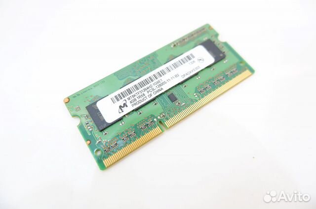 Оперативная память sodimm DDR3 4GB Micron