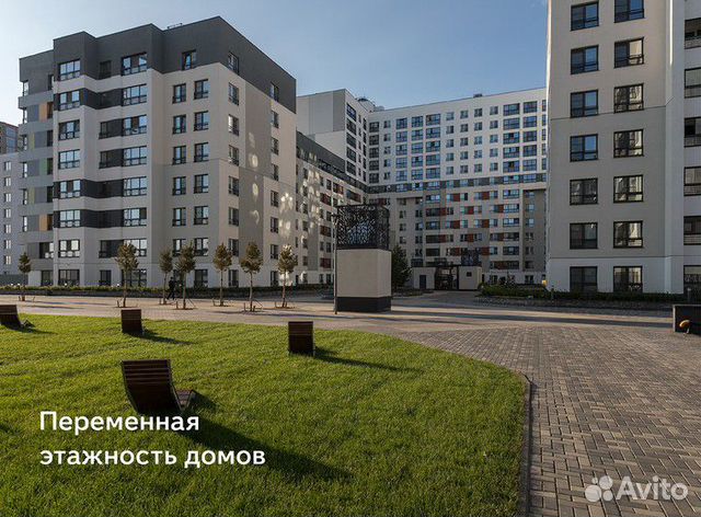 2-к квартира, 62.9 м², 5/8 эт.