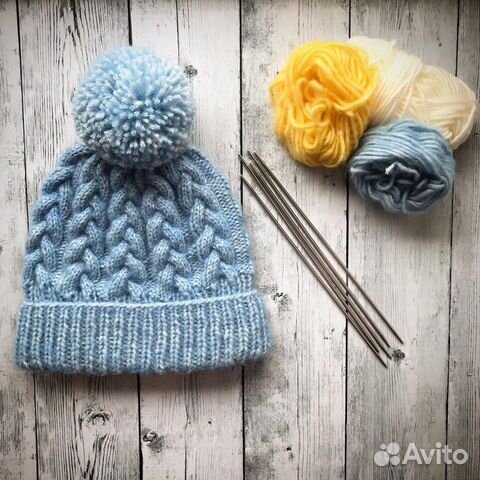 Шапка вязанная