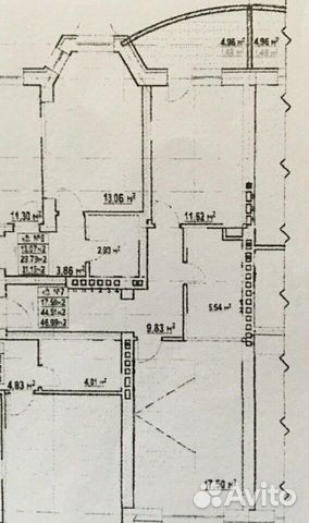 1-к квартира, 47 м², 2/5 эт.