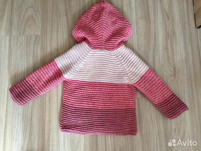 Детское вязаное пальто с блестящей нитью Baby Club Детское вязаное пальто с блестящей нитью Baby Club