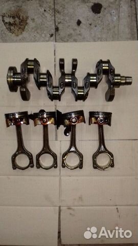 Поршни с шатунами для Шкода Рапид 1.6 cwva Поршни с шатунами для Шкода Рапид 1.6 cwva