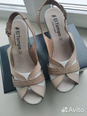 Босоножки Сабо Обувь летняя на танкетке Испания