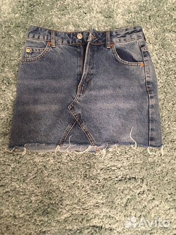 Юбка джинсовая