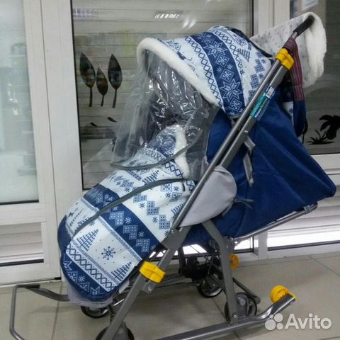 Коляска-сани новые Коляска-сани новые