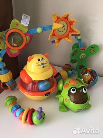 Развивающие игрушки Chico и другие