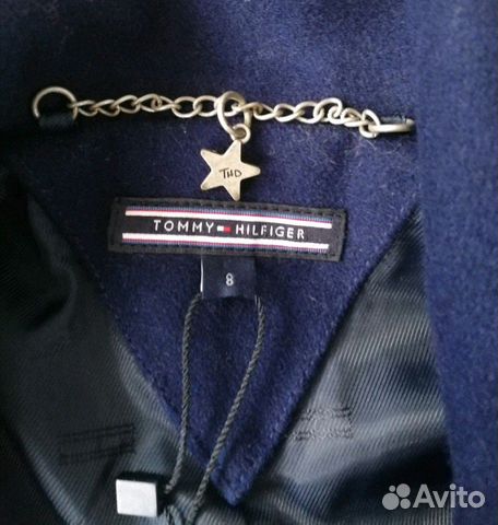 Пальто кейп, tommy hilfiger, 128, новое