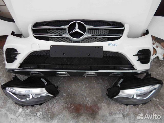 Передняя часть (ноускат) в сборе Mercedes GLC X253 Передняя часть (ноускат) в сборе Mercedes GLC X253