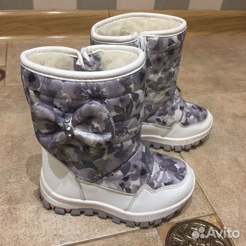 Зимние сапоги на девочку