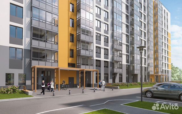 2-к квартира, 65.6 м², 8/11 эт.