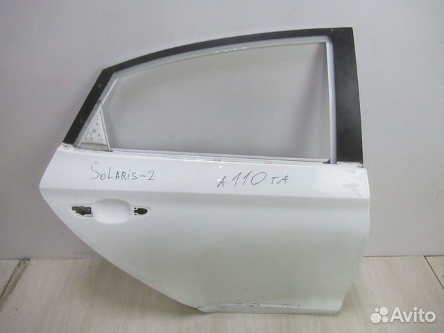 Дверь задняя правая Hyundai Solaris 2 oem 77004h50 Дверь задняя правая Hyundai Solaris 2 oem 77004h50