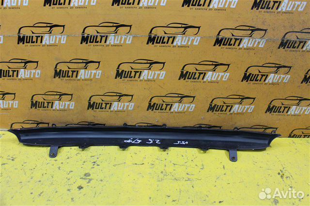 Накладка бампера задняя Toyota Camry 55 2014-2017