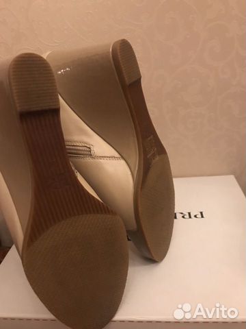 Кожаные ботильоны