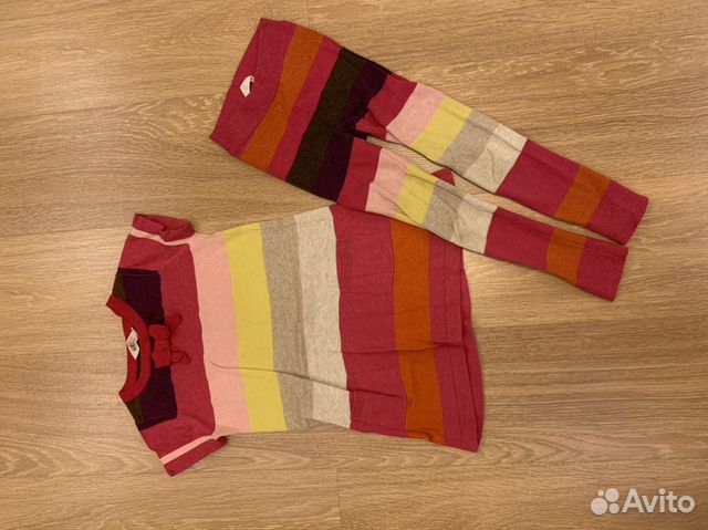 Яркий и практичный комплект H&M для девочки Яркий и практичный комплект H&M для девочки