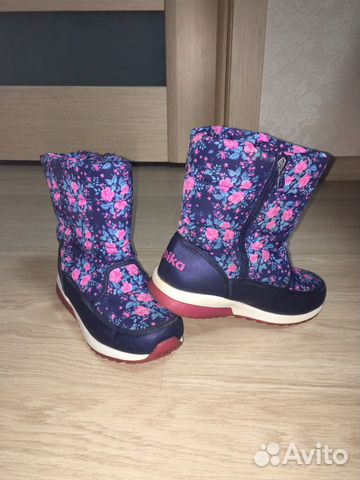 Зимние сапожки на девочку