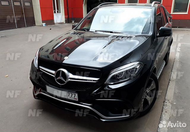 Бампер передний 63 AMG Mercedes GLE Бампер передний 63 AMG Mercedes GLE