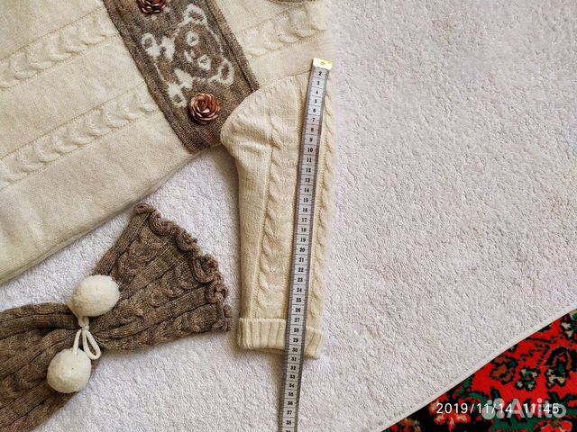 Новый комбинезон для девочки утепленный 9-18 мес Новый комбинезон для девочки утепленный 9-18 мес