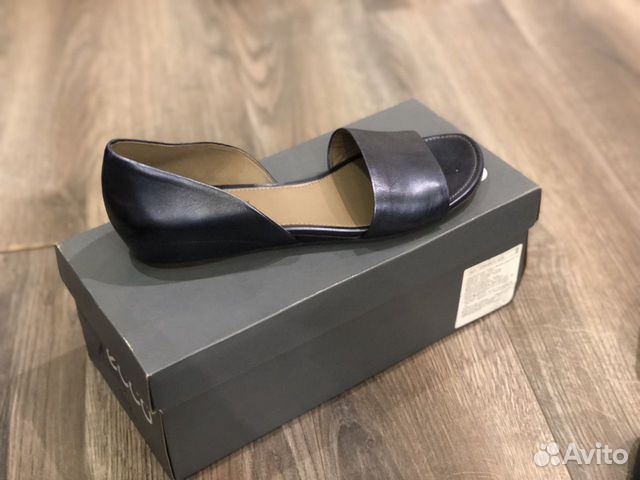 Туфли (босоножки) ecco синие. Новые. Р-р 39-40