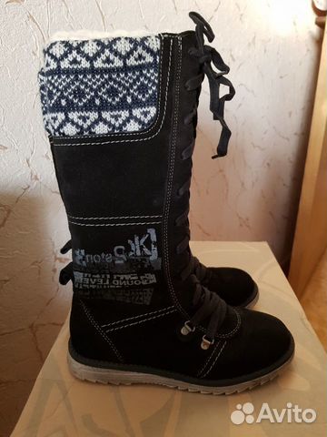 Сапоги зимние для девочки
